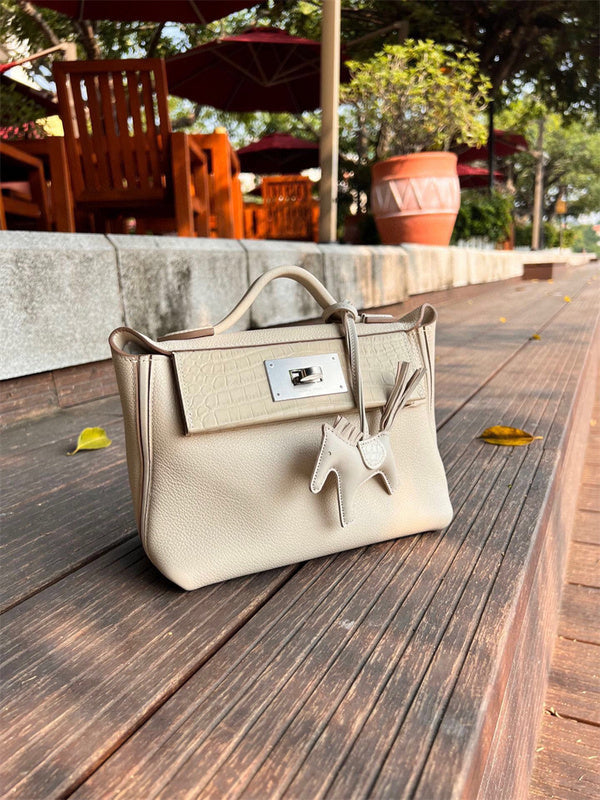  Sophisticated tote bag carried on shoulder 28