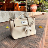  Sophisticated tote bag carried on shoulder 28