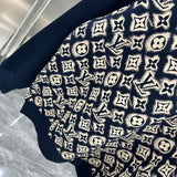 Back view of Louis Vuitton luxury clothing with relaxed-fit cut