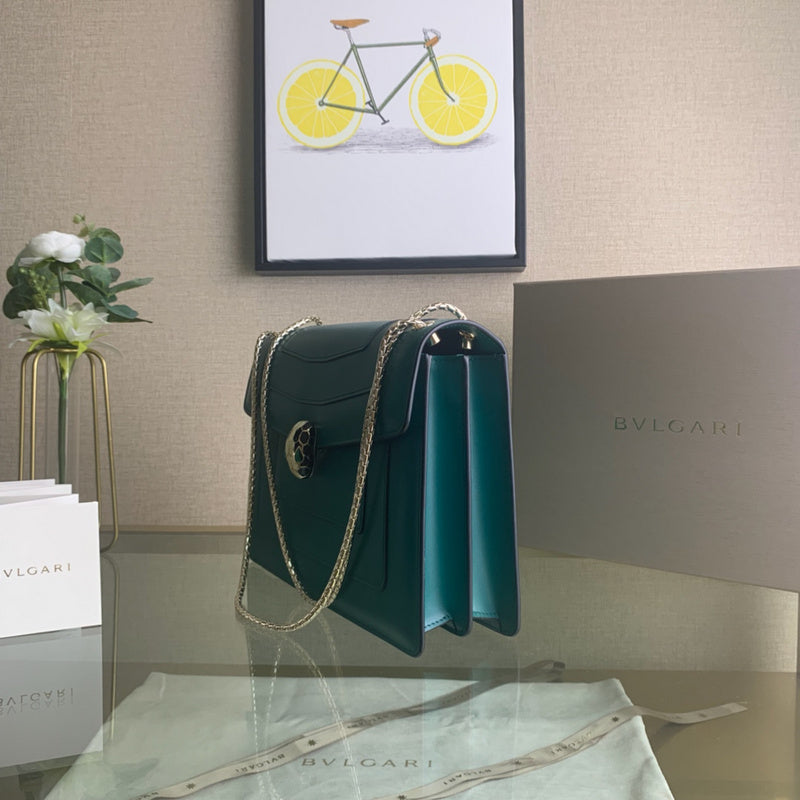 Classic Premium PU Leather Handbag - Statement Silhouette | Women's Statement Accessory #1696 - alternate angle view (image 8) of designer-inspired handbag