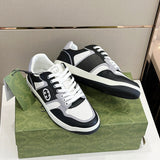 Gucci clean off-white luxury sneakers view 4 premium leather build