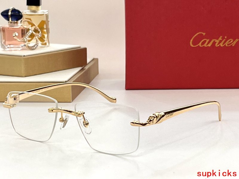 Lifestyle view of Cartier unisex sunglasses