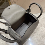 Close-up detail of sophisticated bag design