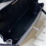 Interior view of streamlined premium bag