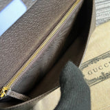 Side profile of classic statement women's handbag – women's luxury accessory