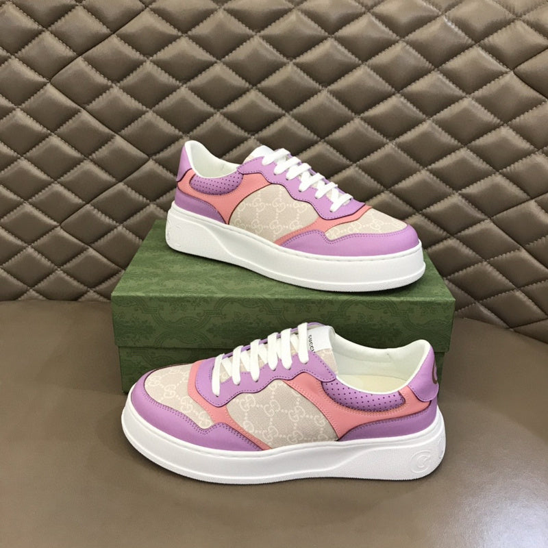 Gucci classic monochrome luxury sneakers view 8 low-top design