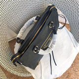 Interior view of structured premium women's handbag – women's everyday handbag