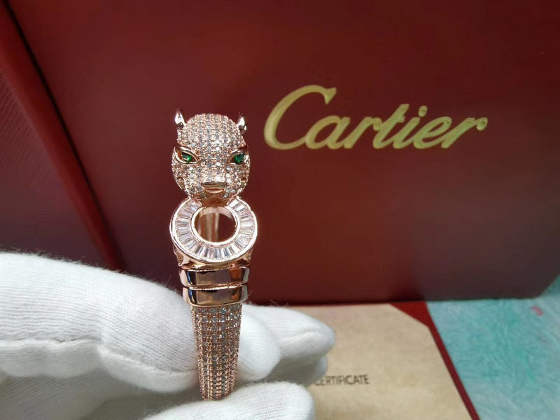 Front view of Cartier unisex jewelry piece