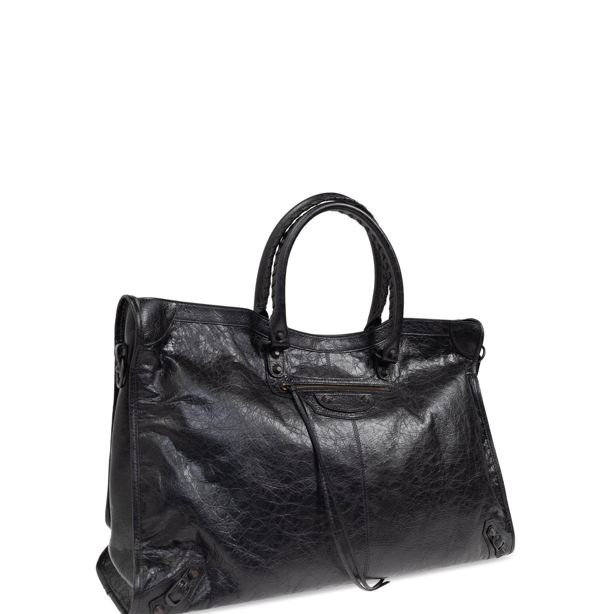 Balenciaga Bags- BALENCIAGA Luxe Lamb Leather Handbag for Men Premium Designer Shoulder Bag