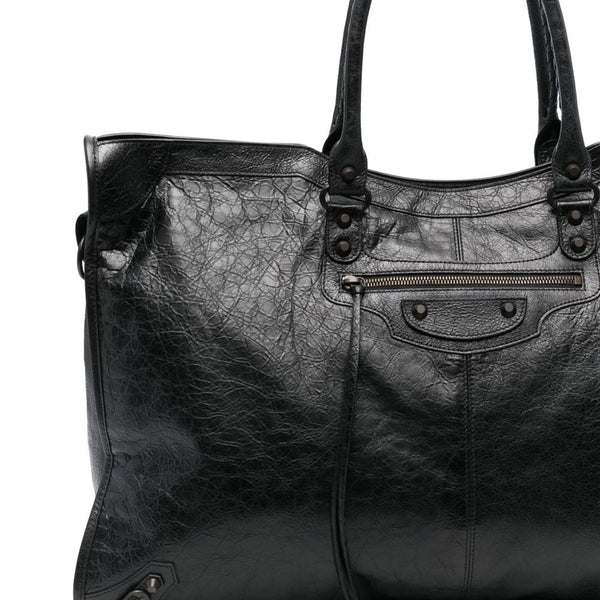 Balenciaga Bags- BALENCIAGA Luxe Lamb Leather Handbag for Men Premium Designer Shoulder Bag