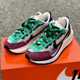 Nike two-tone luxury sneakers view 14 breathable knit upper