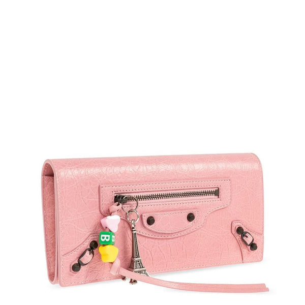 Balenciaga Wallets? BALENCIAGA Medium Long Wallet for Women Elegant Everyday Leather Wallet