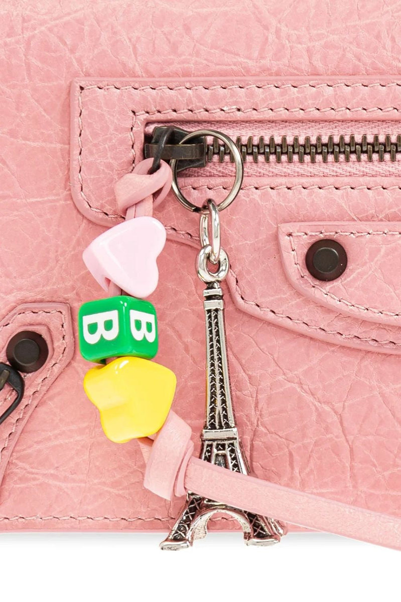 Balenciaga small leather goods lifestyle shot premium designer piece