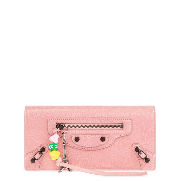 Balenciaga Wallets? BALENCIAGA Medium Long Wallet for Women Elegant Everyday Leather Wallet
