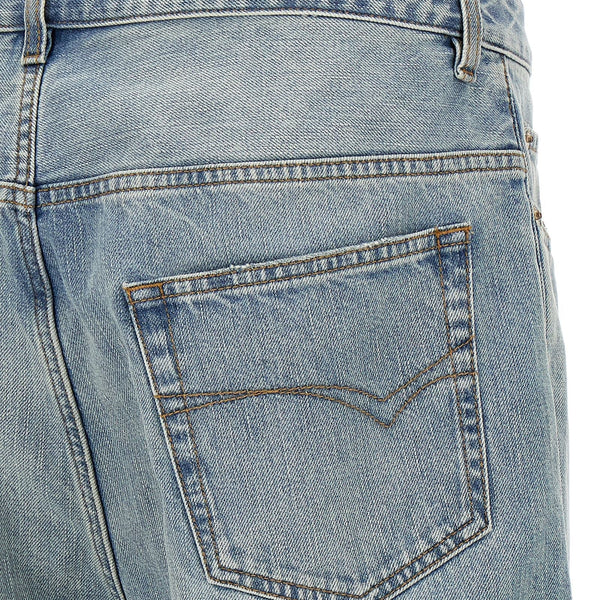 Balenciaga Jeans? Balenciaga Men Stonewashed Jeans Classic Everyday Designer Jeans