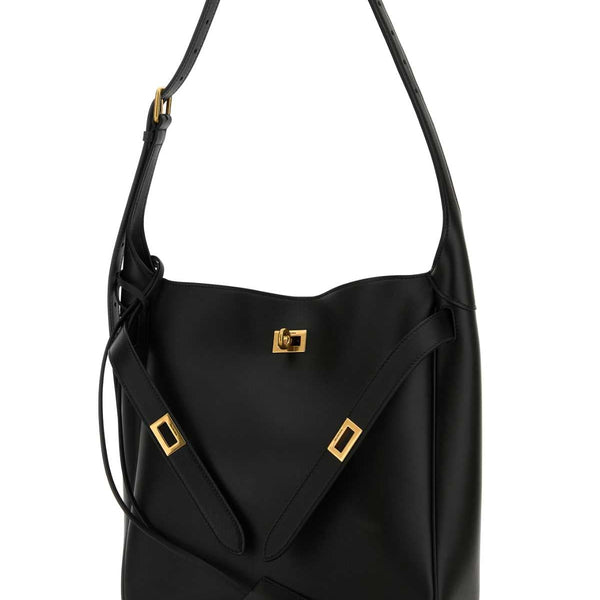 Balenciaga Bags? BALENCIAGA Mini Leather Hobo Shoulder Handbag Luxury Designer Leather Handbag