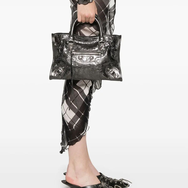 Balenciaga Bags- BALENCIAGA Leather Handbag - Mini Style Premium Designer Shoulder Bag