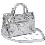 Balenciaga premium handbags detail and craftsmanship close-up
