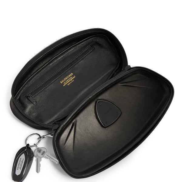 Balenciaga Bags- BALENCIAGA Automobili Mini Clutch with Charms Luxury Designer Leather Handbag