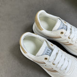 Gucci sneakers detailed view showing premium designer craftsmanship