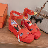Hermès Chocolate Brown Pointed-Toe Flats - Toe Detail View