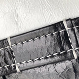 Refined Faux Leather Handbag - Sleek Minimalist Lines | Women's Luxury Handbag #935 - styled full view (image 7) of designer-inspired handbag