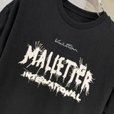 Flat lay presentation of Louis Vuitton cotton t-shirt with streetwear-inspired cut