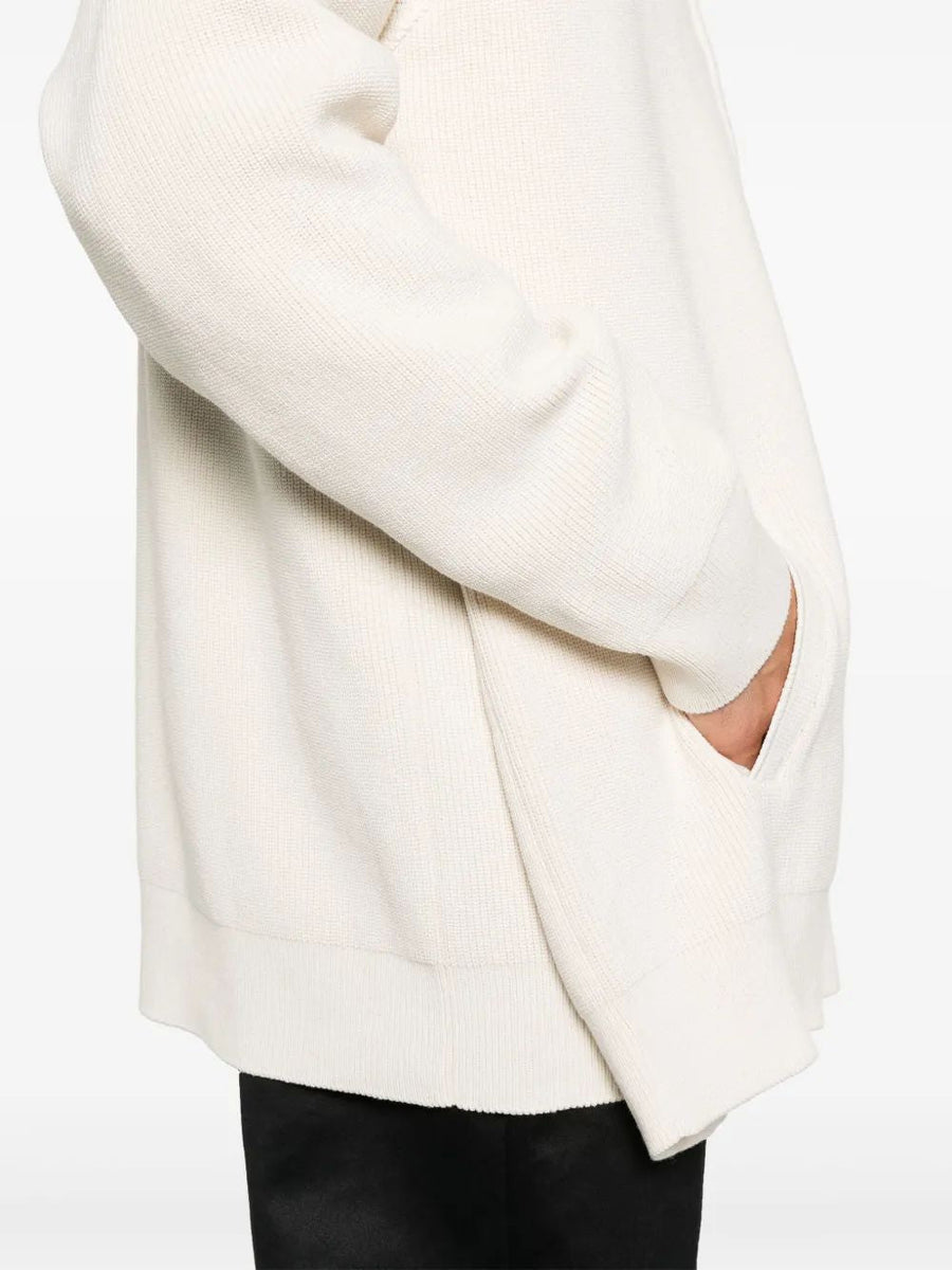 Balenciaga Sweaters- BALENCIAGA Intertwined Cotton-Polyester Sweater for Men Premium Casual Designer Knitwear