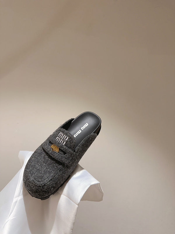 Miu Miu luxury shoes close-up — premium authentic designer style