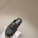 Close-up of Miu Miu shoes craftsmanship