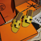 Hermès Burgundy Platform Sandals - Lifestyle Styling Shot
