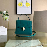 Polished Premium PU Leather Handbag - Smooth Faux-Leather Exterior | Women's Luxury Handbag #1694 - product detail shot (image 10) of designer-inspired handbag