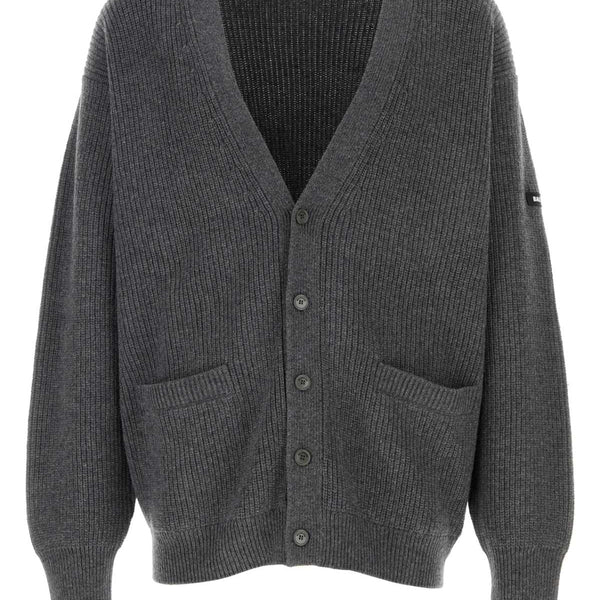 Balenciaga Sweaters? BALENCIAGA Wool Cardigan for Men - SS25 Collection Premium Casual Designer Knitwear