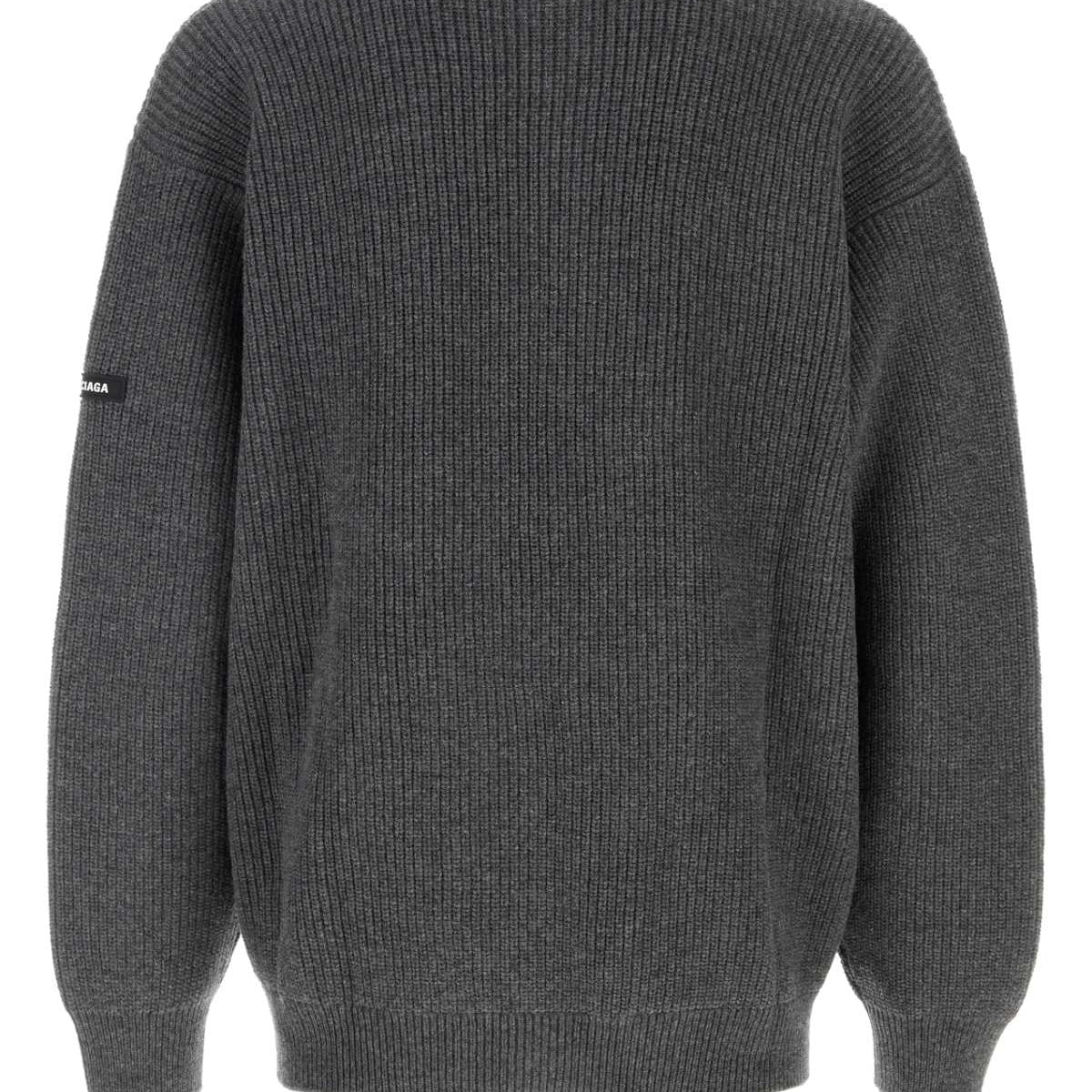 Balenciaga premium jerseys & knitwear detail and craftsmanship close-up