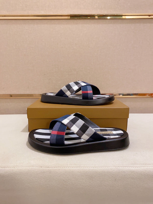 Burberry shoes Style 017 - back heel detail