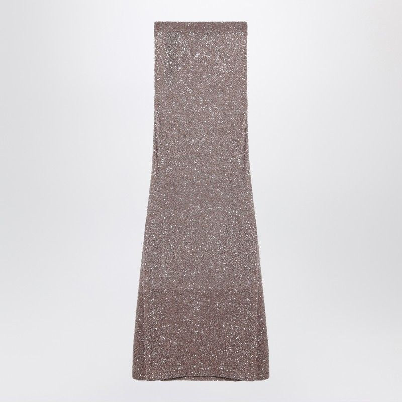 Balenciaga Skirts- BALENCIAGA Maxi Skirt with Sequins Elegant Designer Casual Skirt