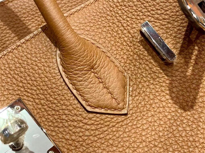 Close-up detail of structured bag design