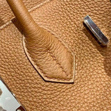 Close-up detail of structured bag design