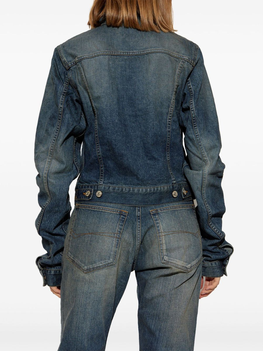 Balenciaga premium outerwear detail and craftsmanship close-up