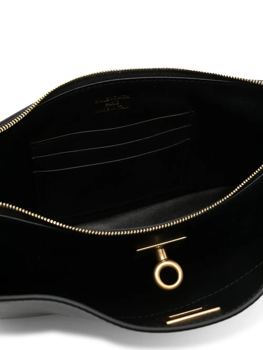 Balenciaga Bags? BALENCIAGA Mini Sling Pochette Luxury Designer Leather Handbag