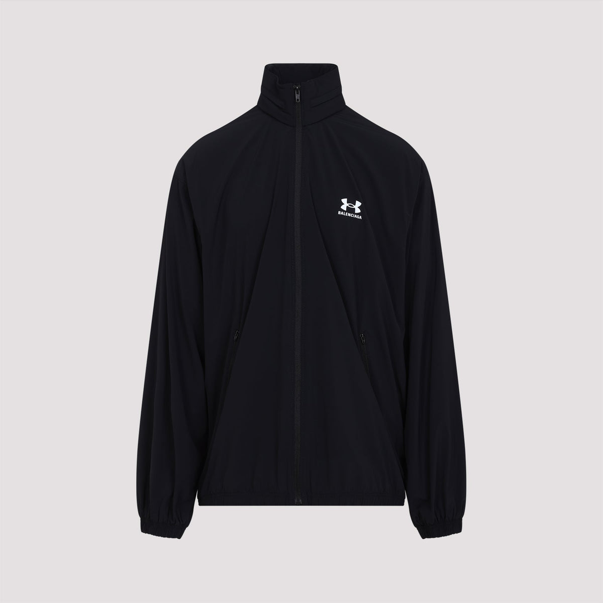 Balenciaga premium outerwear detail and craftsmanship close-up
