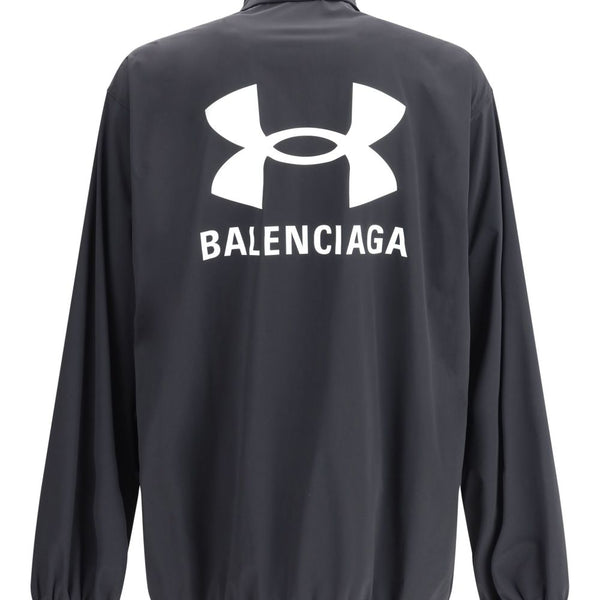 Balenciaga Jackets? BALENCIAGA High Neck Windbreaker with Front Zip Fastening for Men - SS25 Premium Casual Designer Jacket