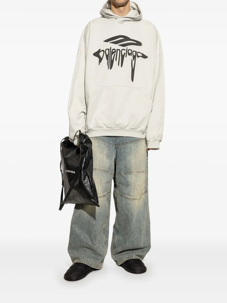 Balenciaga Shoes? BALENCIAGA Men's Polyamide and Fleece Alaska Slipper Luxury Lifestyle Designer Footwear