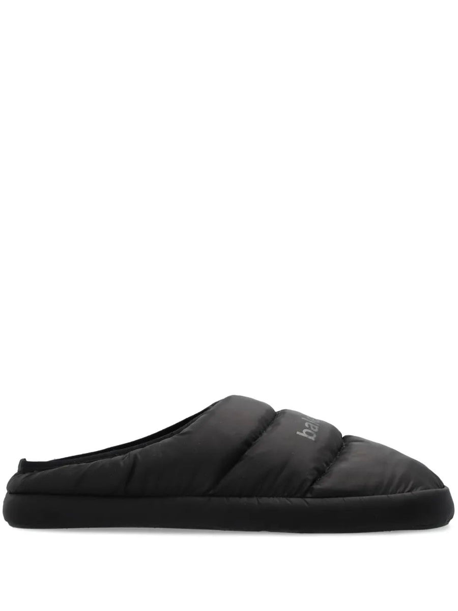 Balenciaga Shoes? BALENCIAGA Men's Polyamide and Fleece Alaska Slipper Luxury Lifestyle Designer Footwear