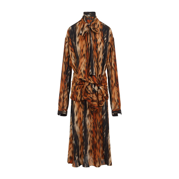 Balenciaga Dresses- BALENCIAGA Knot-Detail Mini Dress Chic Everyday Designer Dress