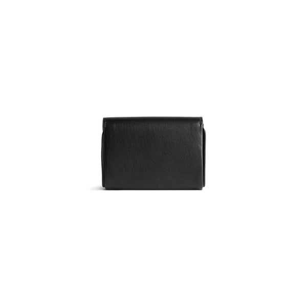 Balenciaga Wallets? BALENCIAGA Mini Rodeo Flap Card Holder Elegant Everyday Leather Wallet