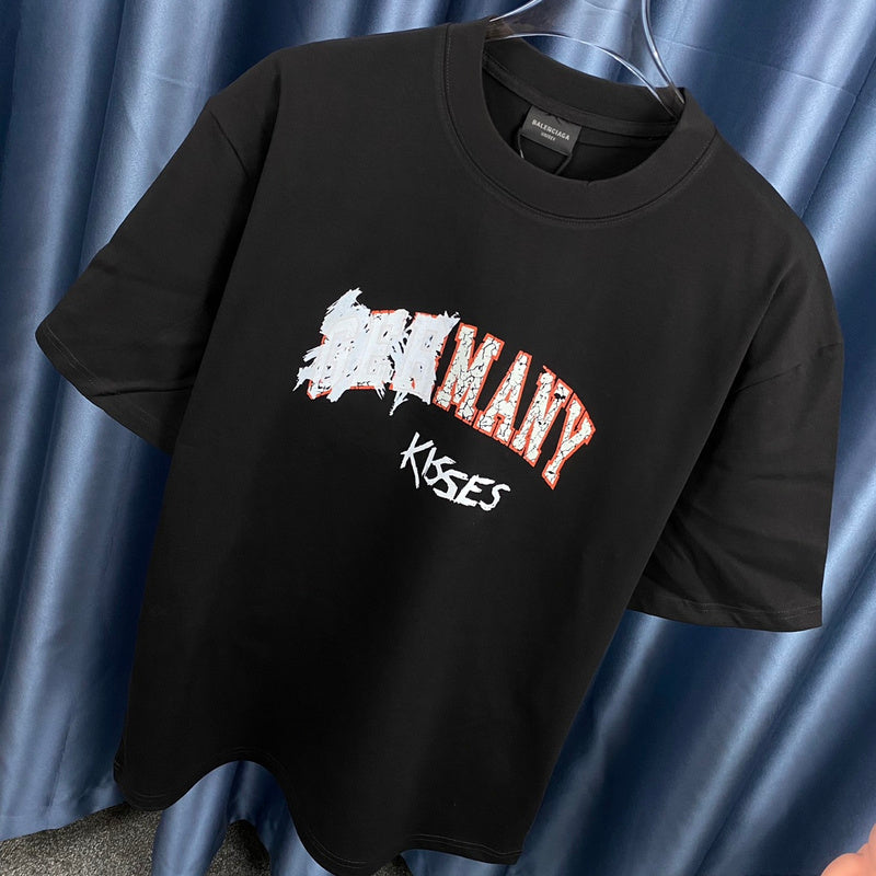 Balenciaga t-shirt detail view — premium authentic designer style