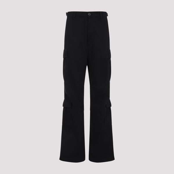 Balenciaga Pants- BALENCIAGA Cargo Pants in Cotton Blend for Women - SS25 Premium Designer Casual Trousers