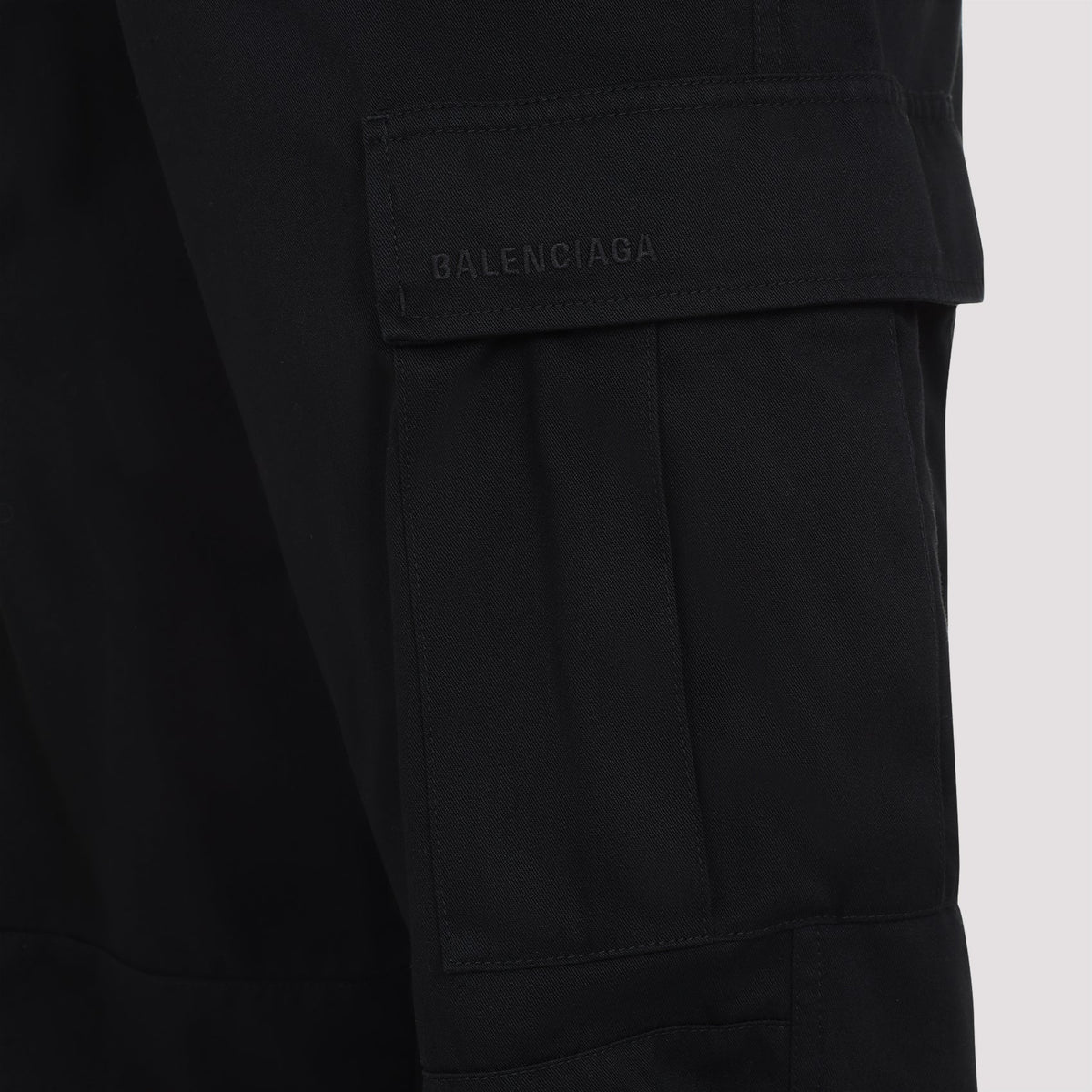 Balenciaga Pants- BALENCIAGA Cargo Pants in Cotton Blend for Women - SS25 Premium Designer Casual Trousers