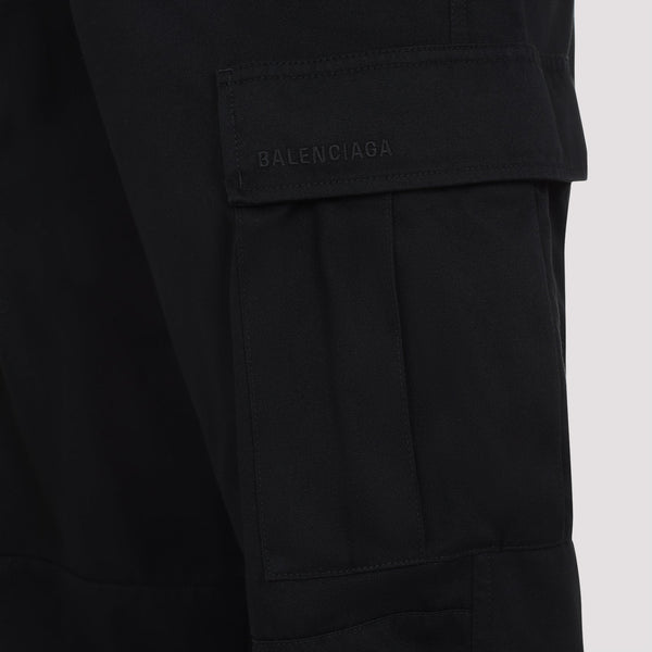 Balenciaga Pants? BALENCIAGA Cargo Pants in Cotton Blend for Women - SS25 Premium Designer Casual Trousers